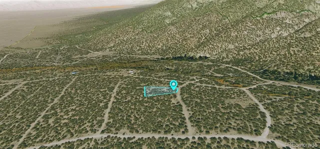 a green field with lots of bushes