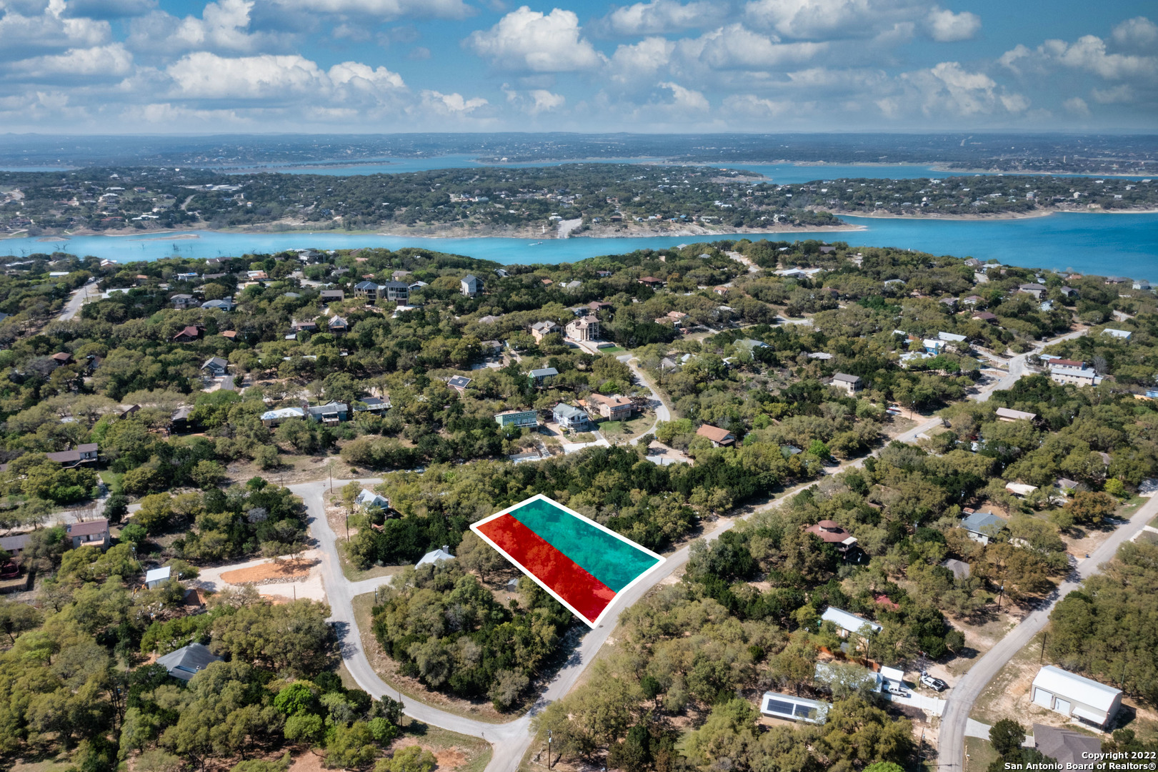 1752 Trail Ridge Drive Canyon Lake, TX 78133 - Photo 13 of 20 an aerial view of multiple house