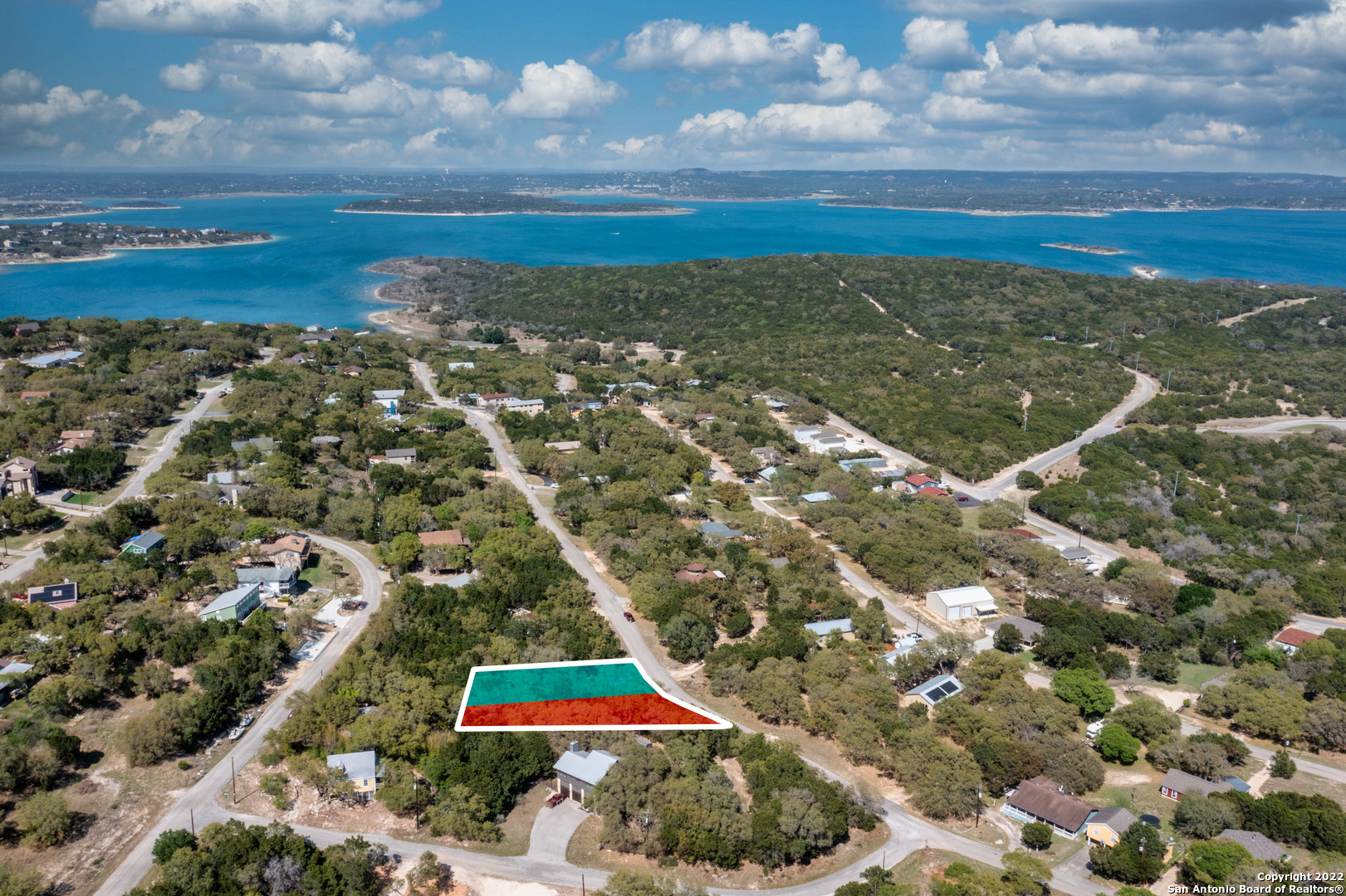 1752 Trail Ridge Drive Canyon Lake, TX 78133 - Photo 14 of 20 a view of city and mountain