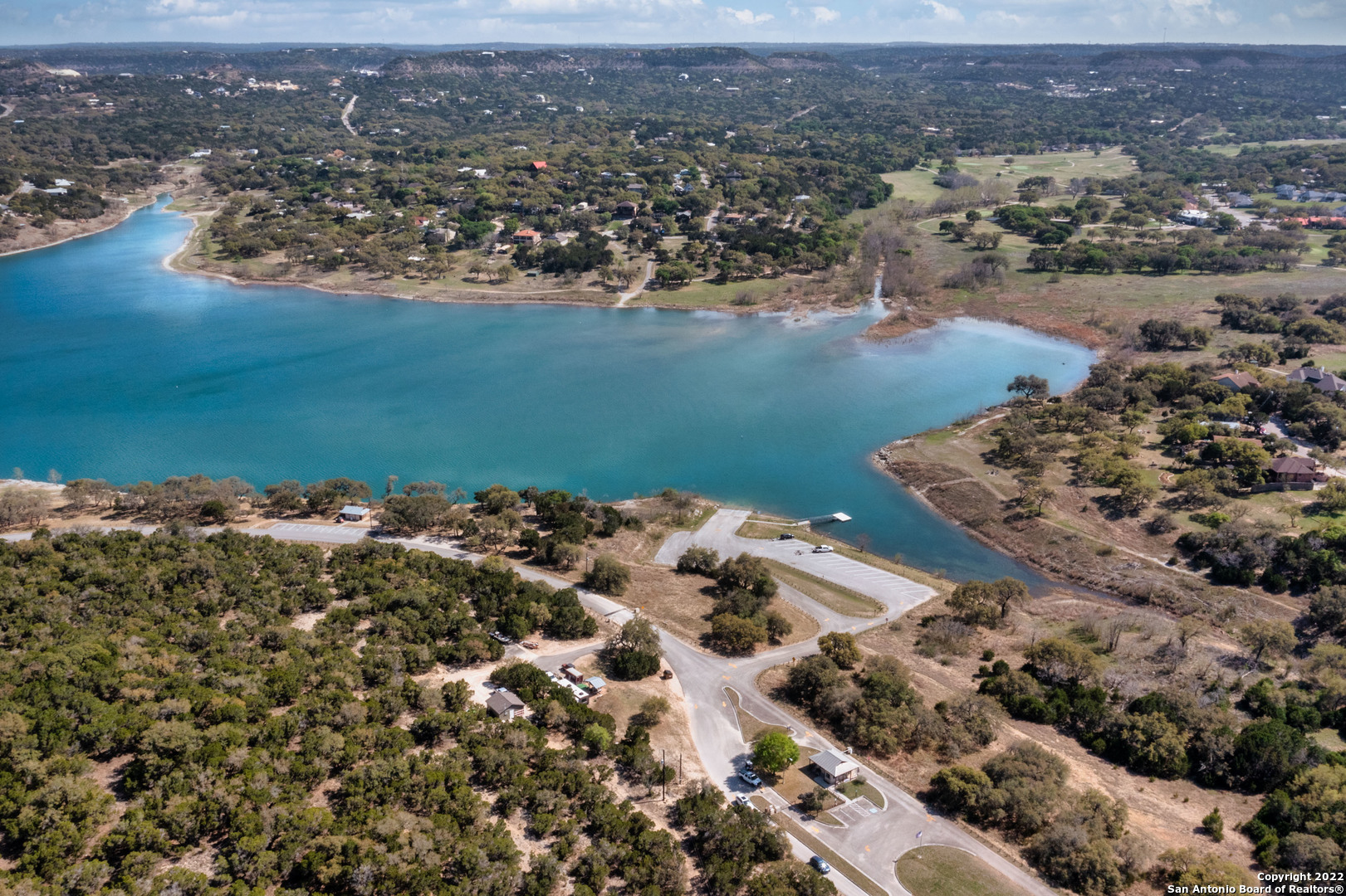 1752 Trail Ridge Drive Canyon Lake, TX 78133 - Photo 18 of 20 an aerial view of a houses with a outdoor space