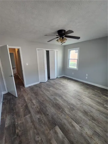 a view of a livingroom with a window