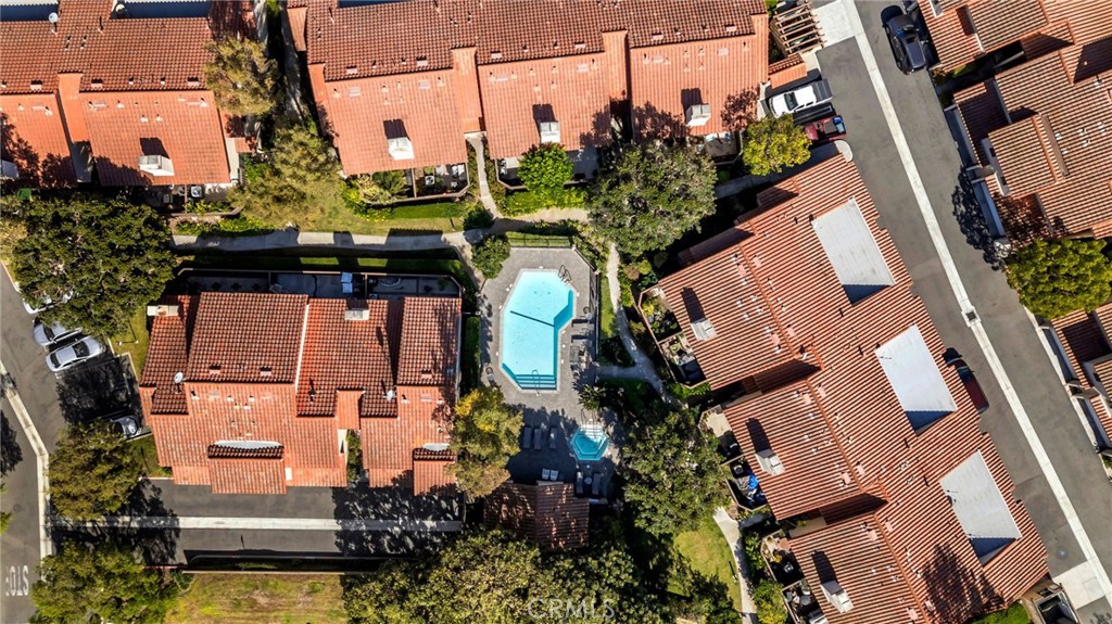 5151 Walnut Avenue, Unit 34 Irvine, CA 92604 - Photo 35 of 38 an aerial view of residential houses with outdoor space