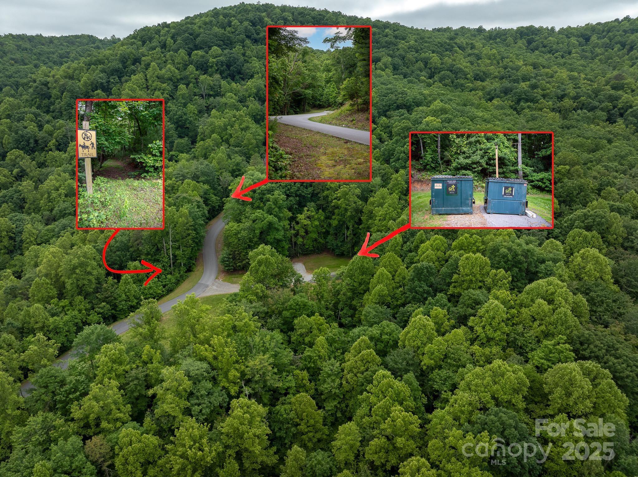 0 Wheel Team Trail, Unit 44 McGrady, NC 28649 - Photo 14 of 48 a view of a back yard