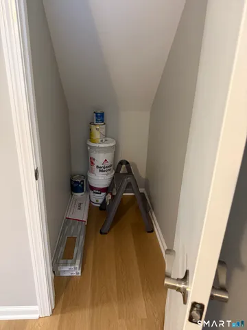 a view of storage and utility room