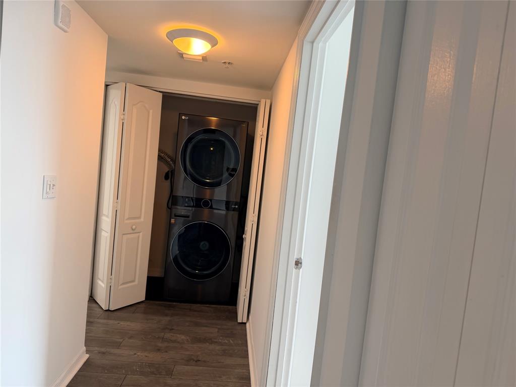 100 North Federal Highway, Unit 1226 Fort Lauderdale, FL 33301 - Photo 12 of 29 a view of hallway with washer and dryer