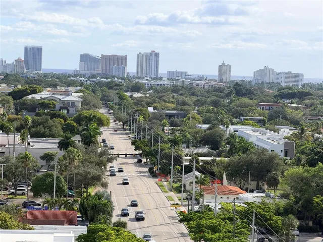an aerial view of a city with lots of residential buildings