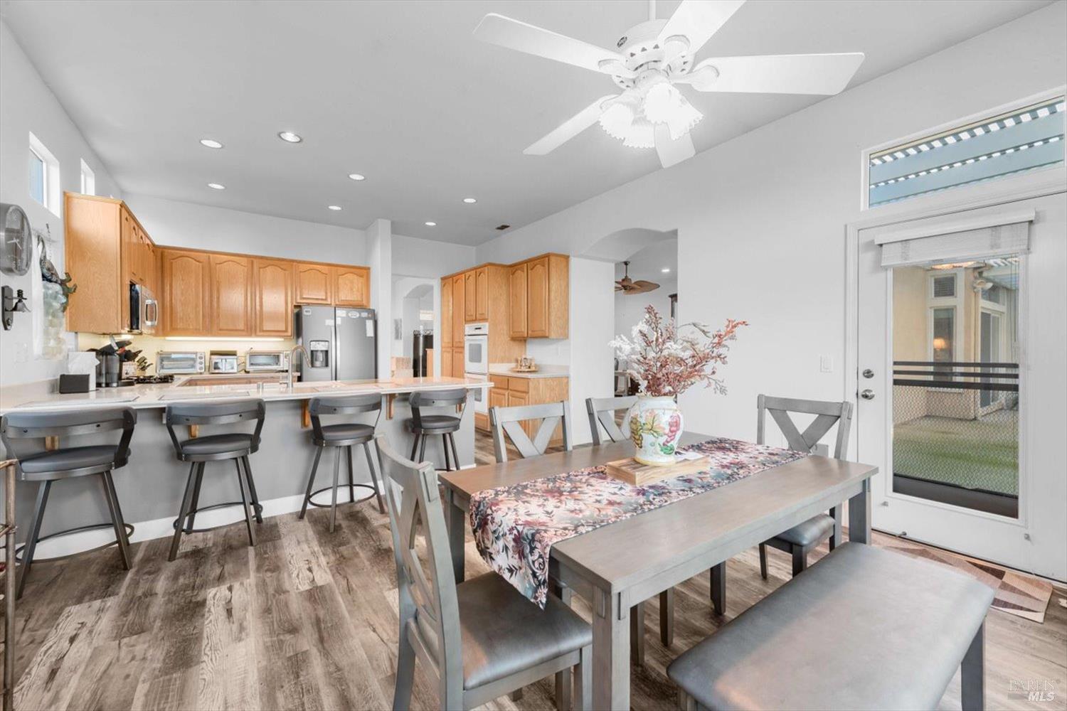 2121 St Andrews Drive Rio Vista, CA 94571 - Photo 18 of 53 a view of a dining room with furniture and a livingroom