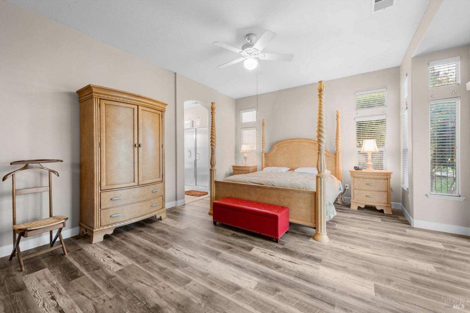 2121 St Andrews Drive Rio Vista, CA 94571 - Photo 19 of 53 a spacious bedroom with a bed dresser and a window