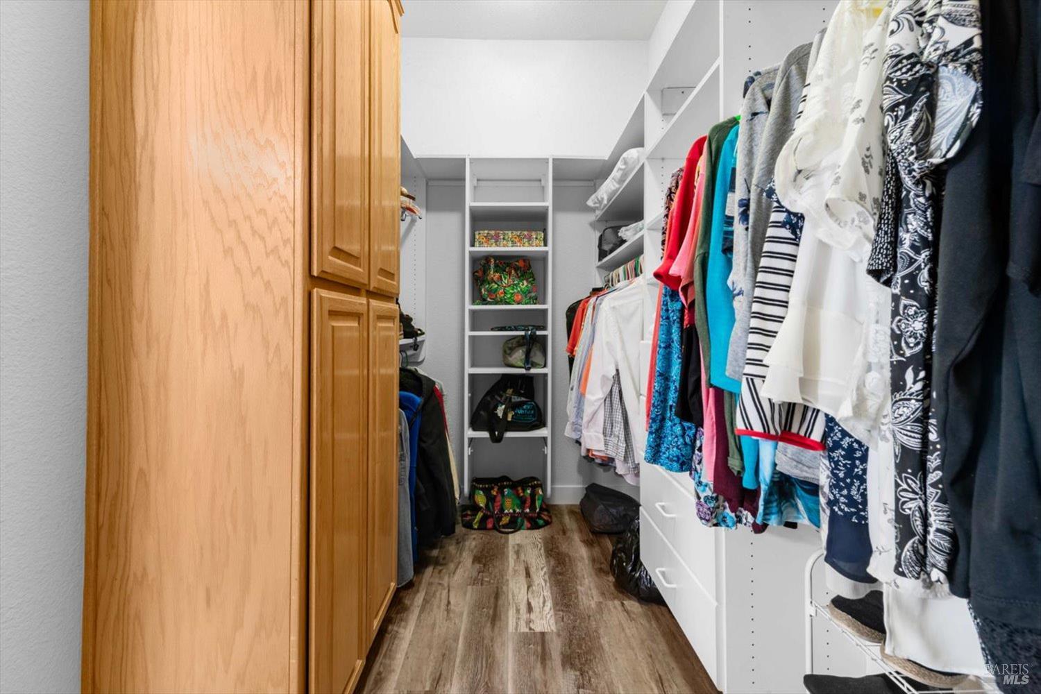 2121 St Andrews Drive Rio Vista, CA 94571 - Photo 27 of 53 a view of walk in closet with clothes and shoes