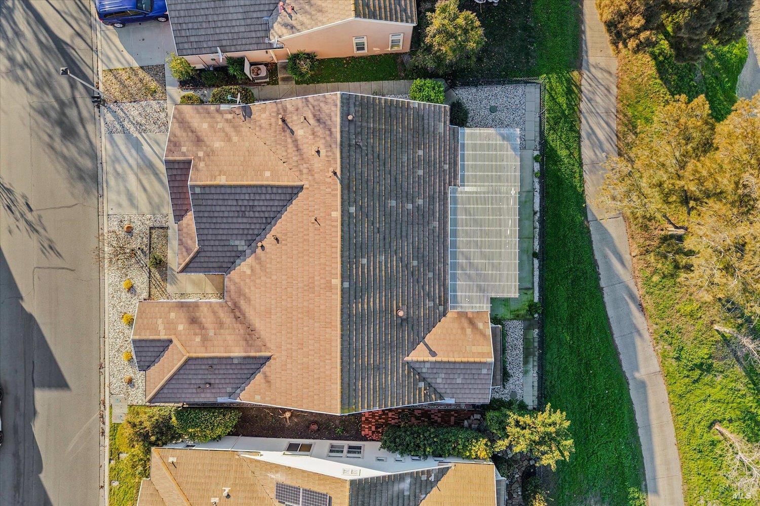 2121 St Andrews Drive Rio Vista, CA 94571 - Photo 48 of 53 an aerial view of residential houses with outdoor space