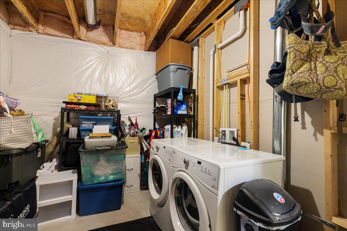 218 Centennial Drive Stephenson, VA 22656 - Photo 28 of 55 Basement Laundry/Storage