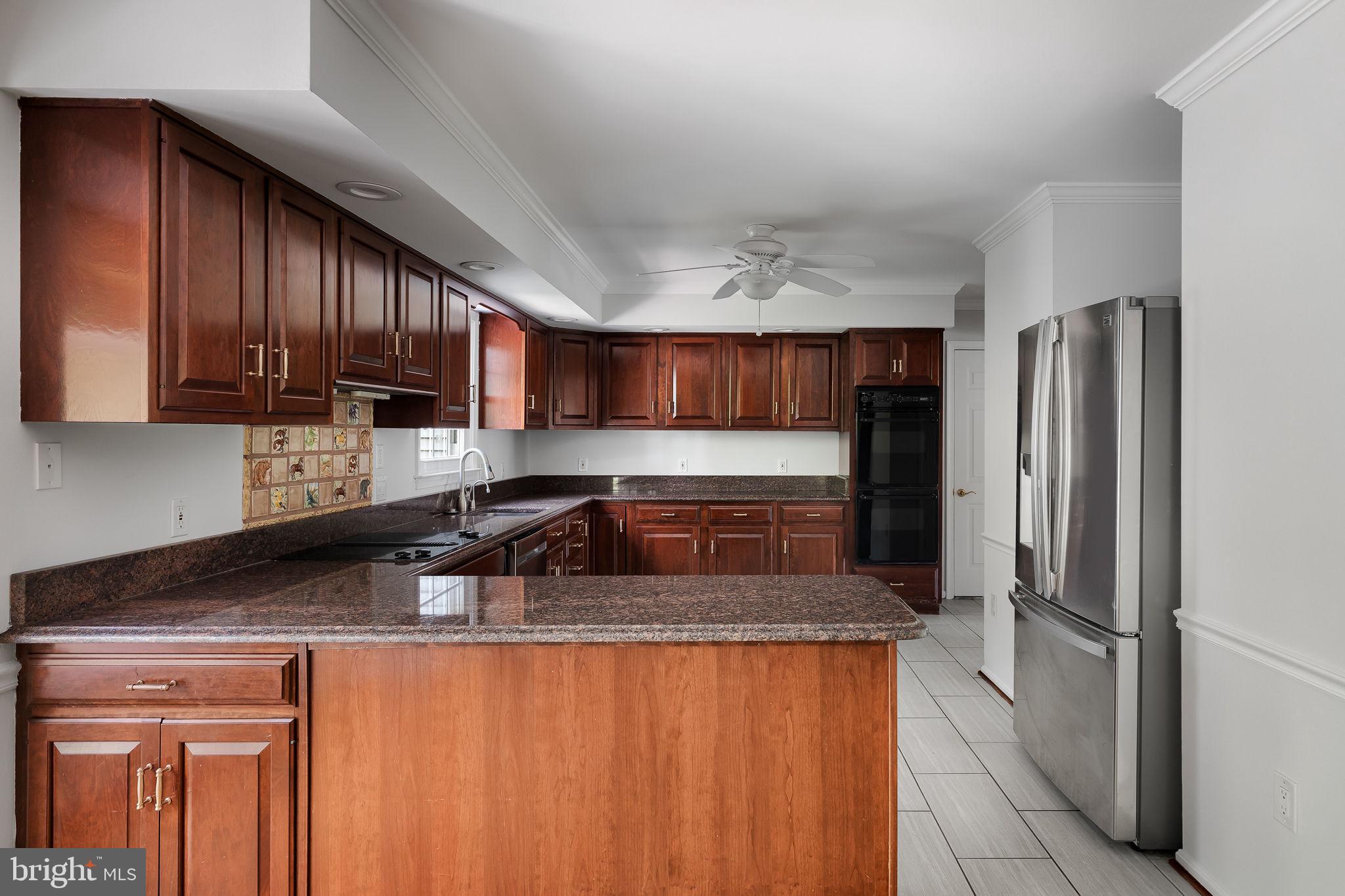 11612 Putnams Mill Road Hume, VA 22639 - Photo 26 of 49 Kitchen- Cherry Cabinets