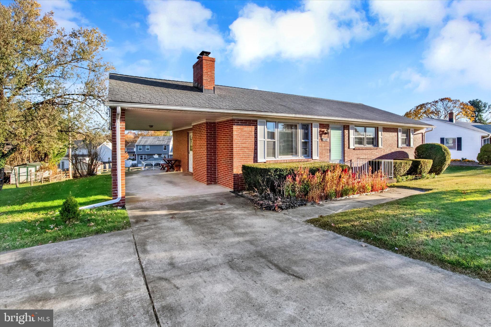 1505 Southview Road Bel Air, MD 21015 - Photo 2 of 25 a view of a house with patio