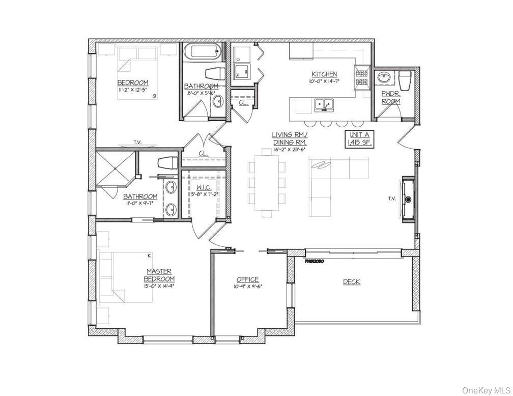 145 Library Lane, Unit 4A Mamaroneck, NY 10543 - Photo 27 of 27 Floor Plan