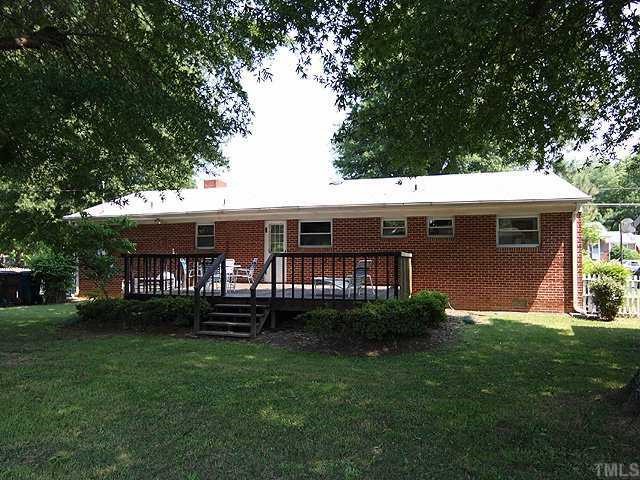505 Fairfield Road Durham, NC 27704 - Photo 12 of 12 Large Deck to enjoy the seasons of North Carolina!