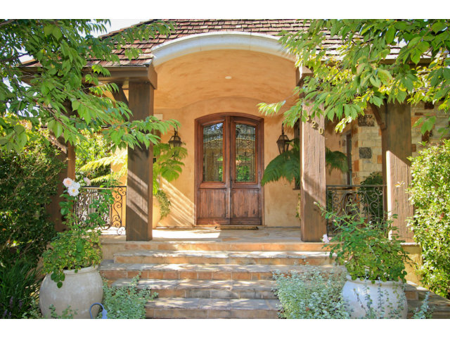 a view of a house with a swimming pool