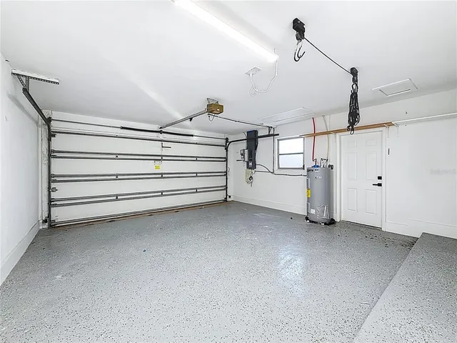 a view of a swimming pool with a porch