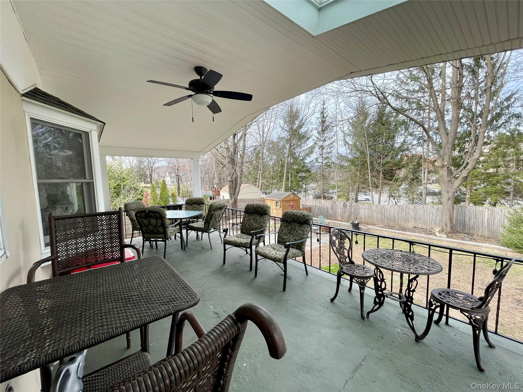 4 Sylvan Way Suffern, NY 10901 - Photo 30 of 39 a view of a dining room with furniture window and outside view