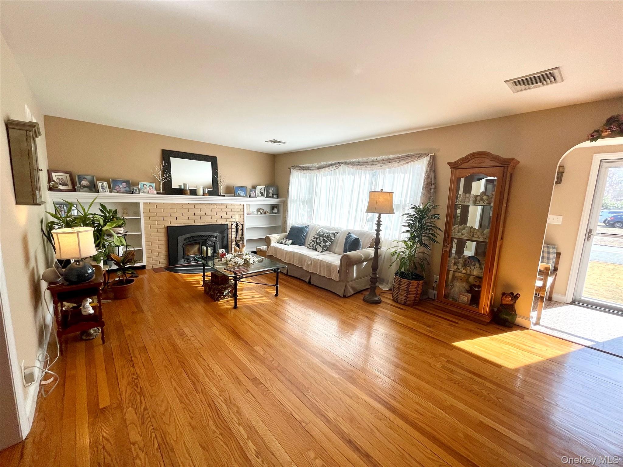 4 Sylvan Way Suffern, NY 10901 - Photo 5 of 39 a living room with furniture and a fireplace