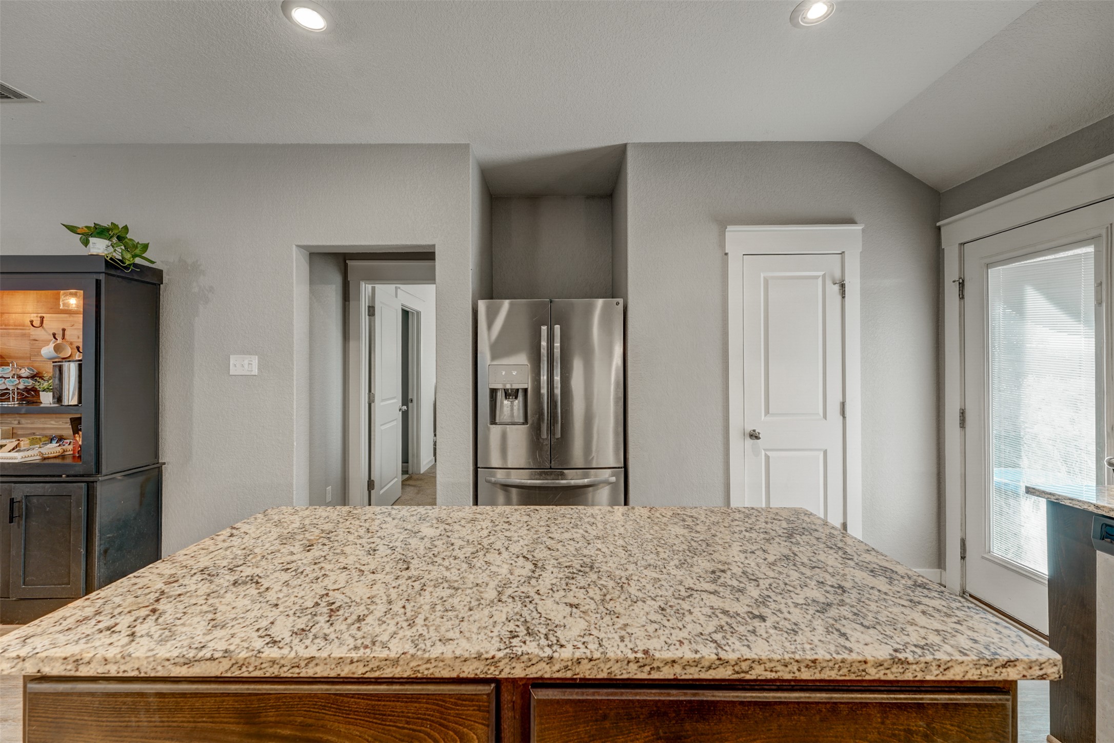 5806 Aviano Road Round Rock, TX 78665 - Photo 18 of 29 A well-appointed kitchen island with generous counter space, perfect for culinary endeavors.
