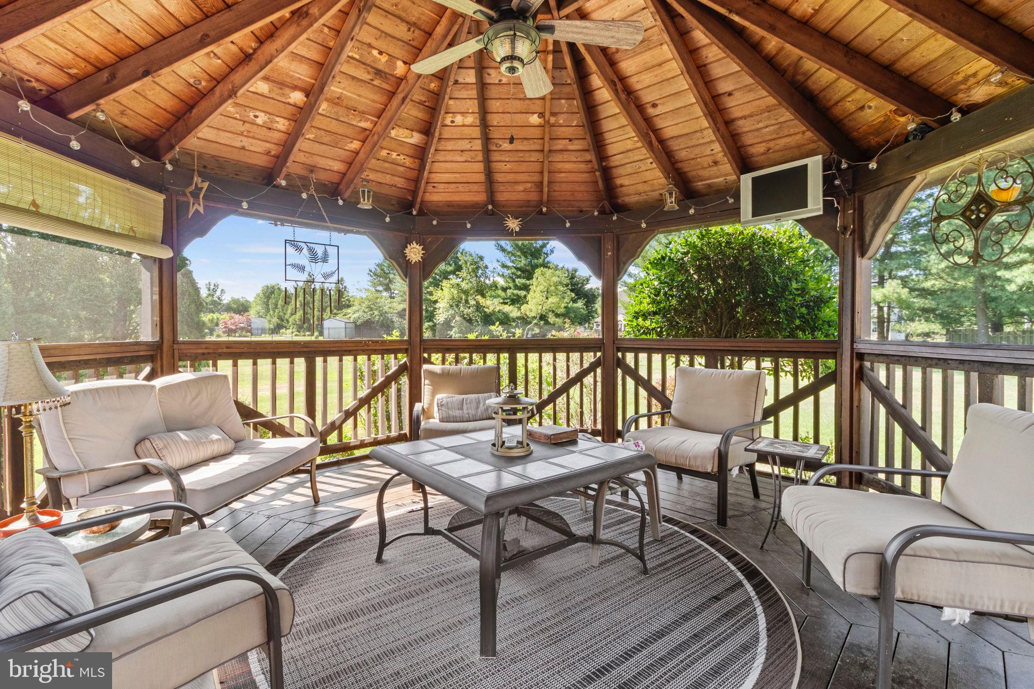 15 Byron Drive Mount Laurel, NJ 08054 - Photo 51 of 60 a balcony with furniture and a large window