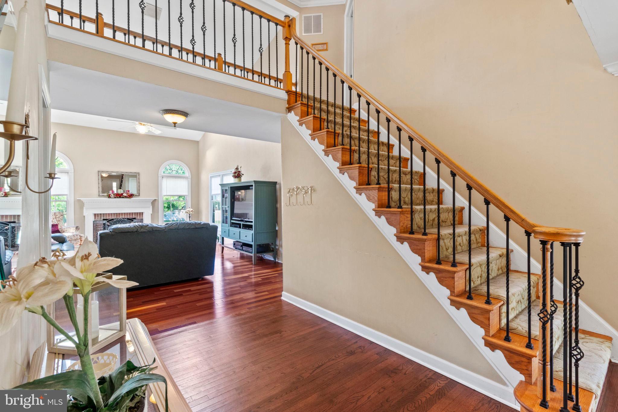 15 Byron Drive Mount Laurel, NJ 08054 - Photo 6 of 60 a view of entryway and hall with wooden floor