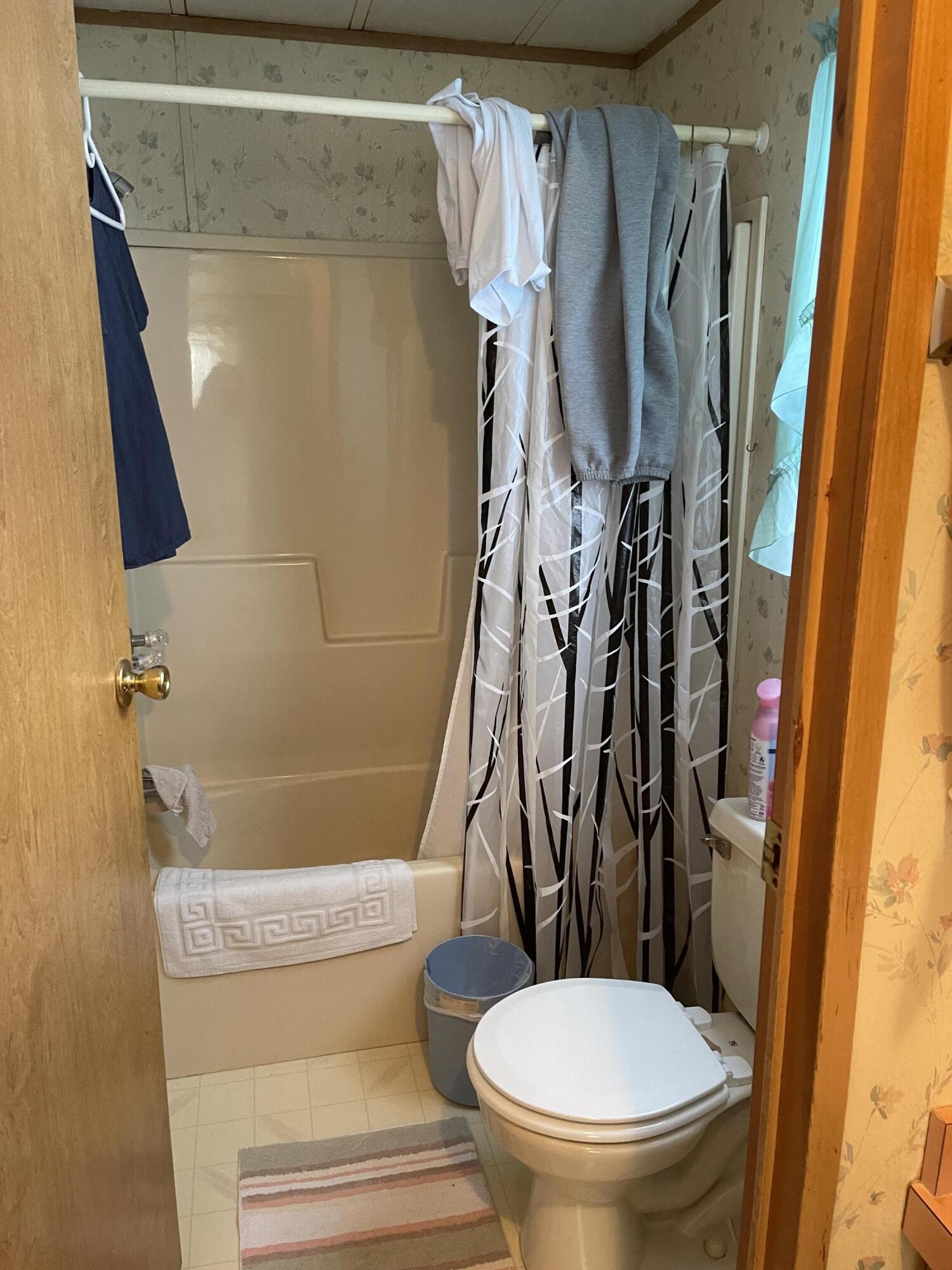 122 Thompson Settlement Road Oakfield, ME 04763 - Photo 12 of 19 Primary Bathroom