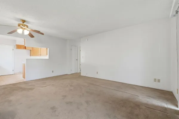 a view of empty room