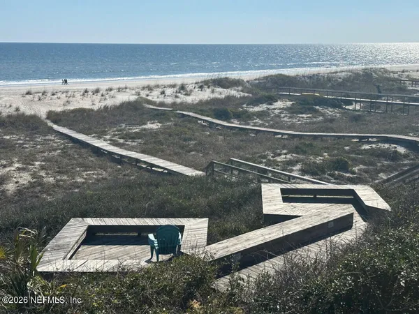a view of outdoor space and seating area