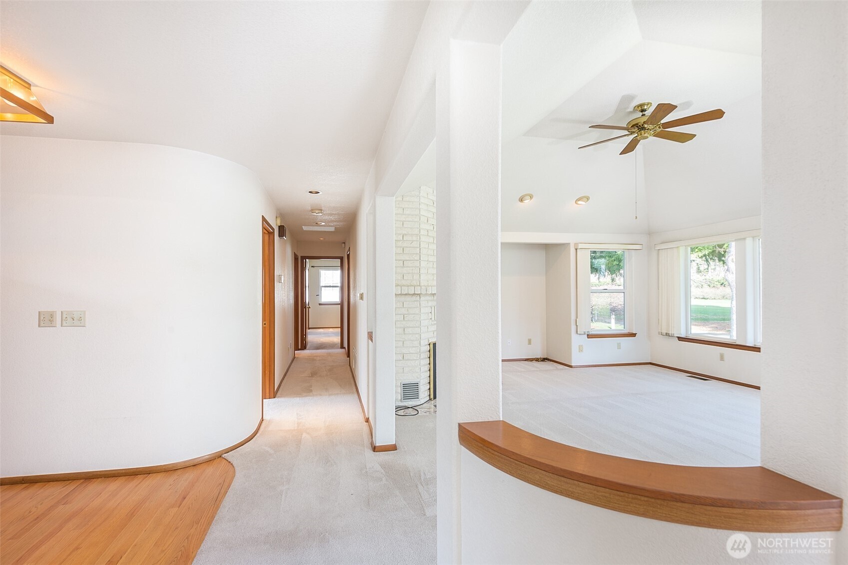 170 Hurricane Ridge Drive Sequim, WA 98382 - Photo 15 of 39 a view of a livingroom with a staircase