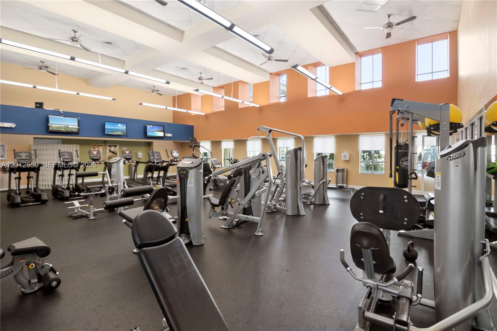 7355 Southwest 89th Street, Unit 501N Miami, FL 33156 - Photo 13 of 21 a view of a room with gym equipment