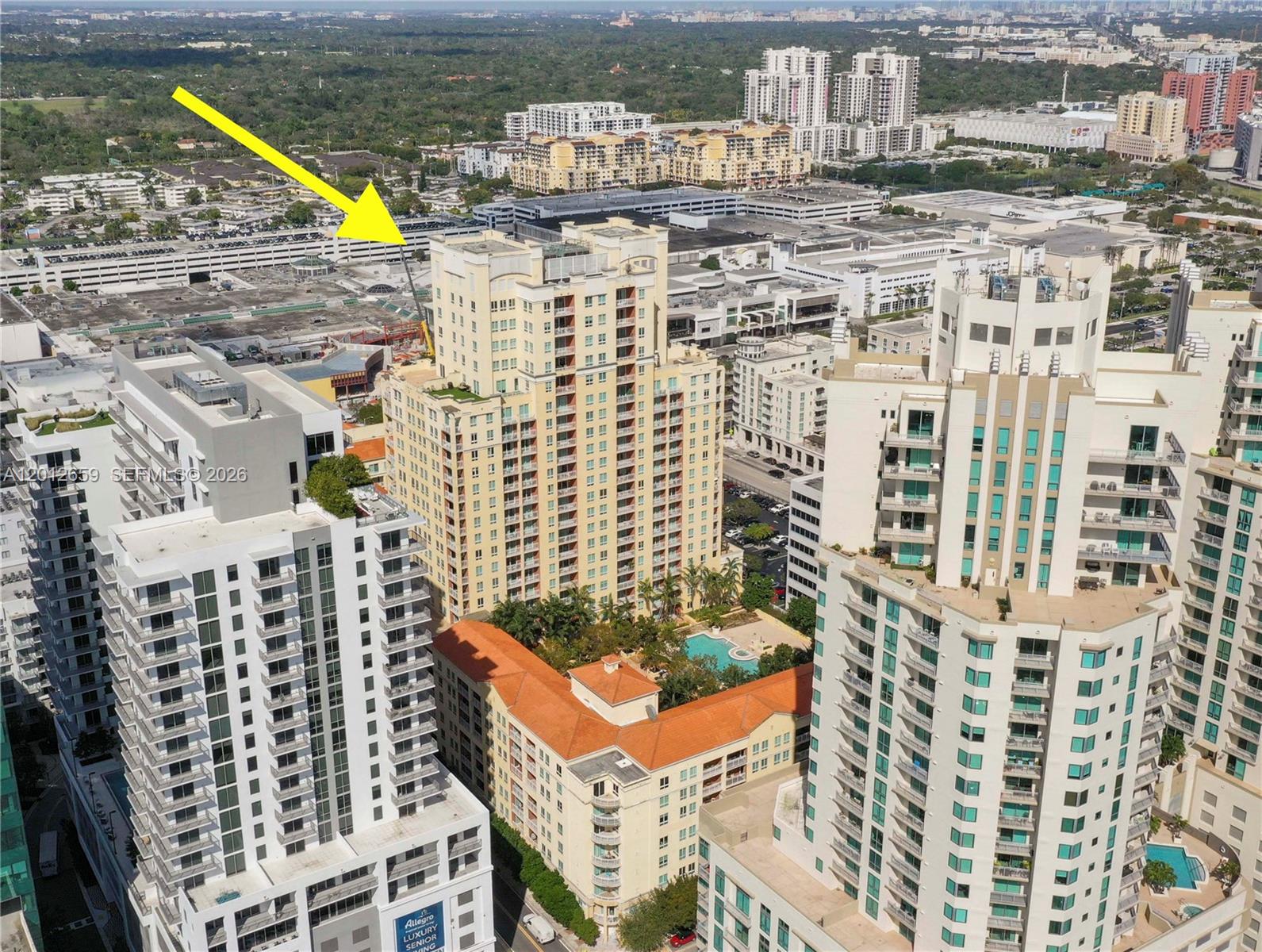 7355 Southwest 89th Street, Unit 501N Miami, FL 33156 - Photo 10 of 21 a city view with tall buildings