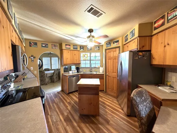 a very nice looking room with a large window