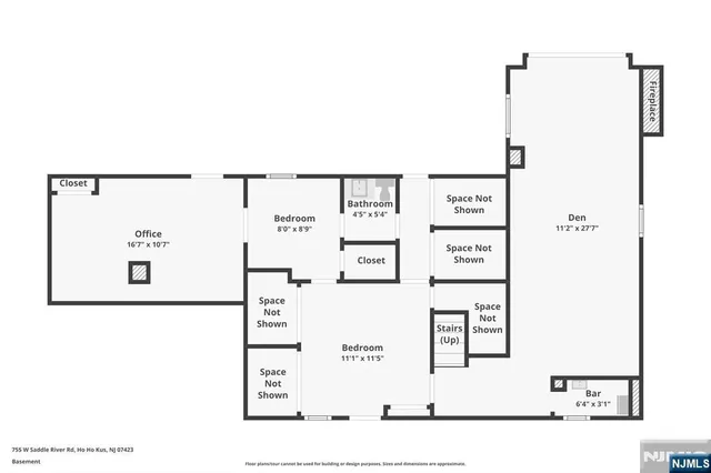 $1,895,000 | 755 West Saddle River Road, Ho-Ho-Kus, NJ 07423