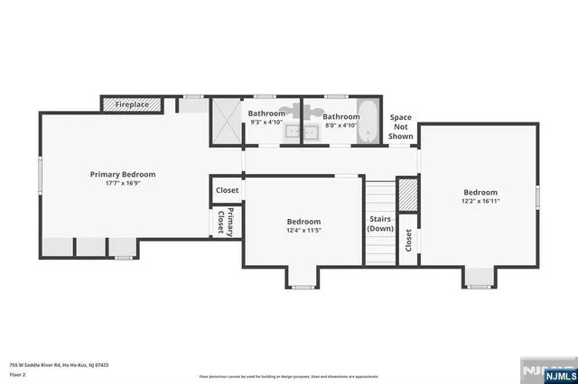 $1,895,000 | 755 West Saddle River Road, Ho-Ho-Kus, NJ 07423
