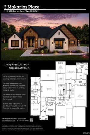 $128,700 | 15526 Makarios, Spencerville, IN 46788