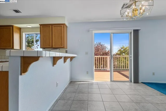 workspace with wooden floor and windows