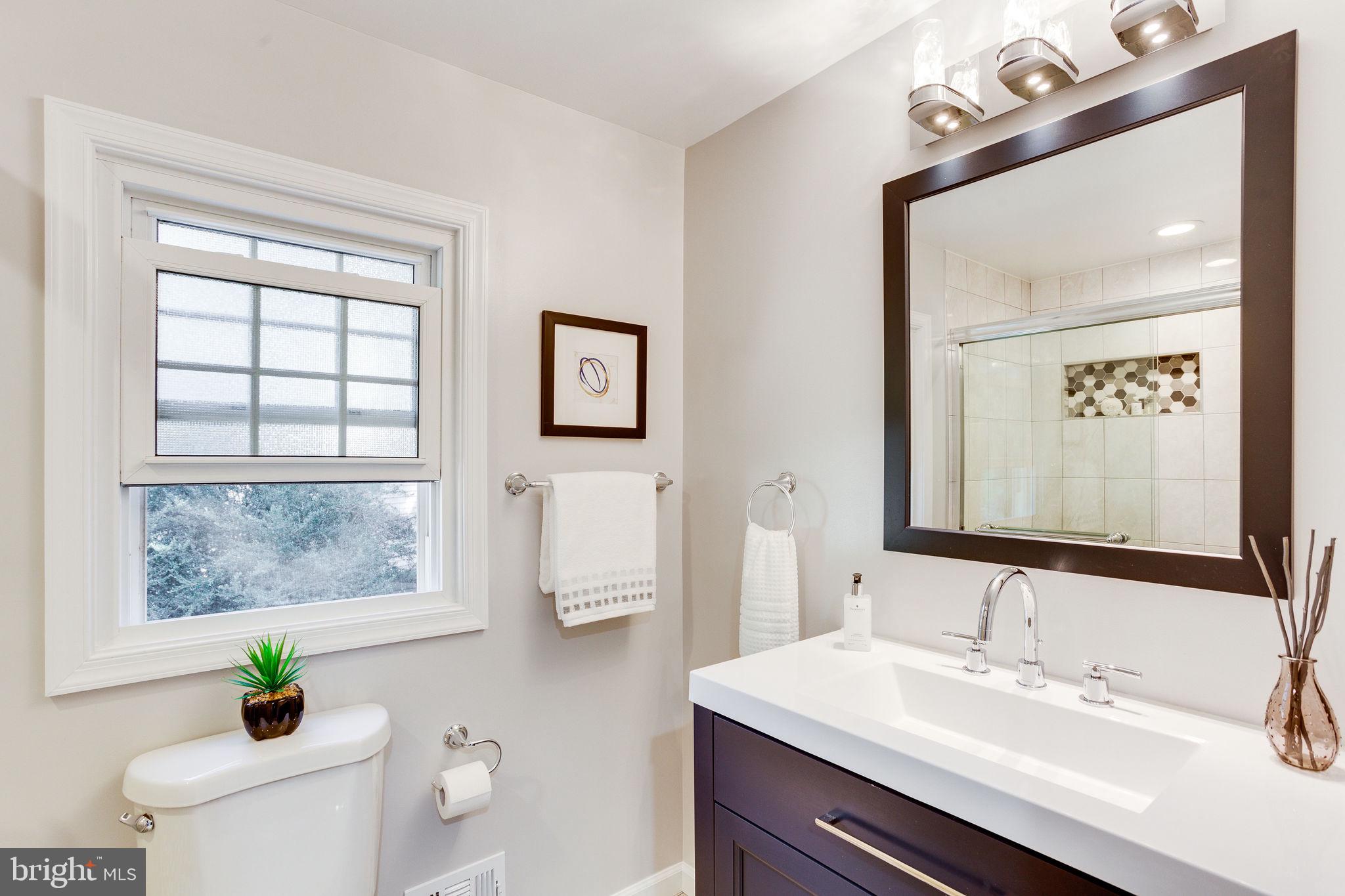 1833 Batten Hollow Road Vienna, VA 22182 - Photo 32 of 52 Renovated Master Bath