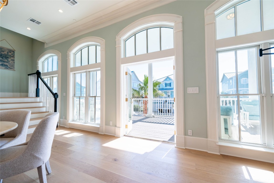 11610 Beachside Galveston, TX 77554 - Photo 17 of 50 Through the doors gives you access to the first floor covered deck.