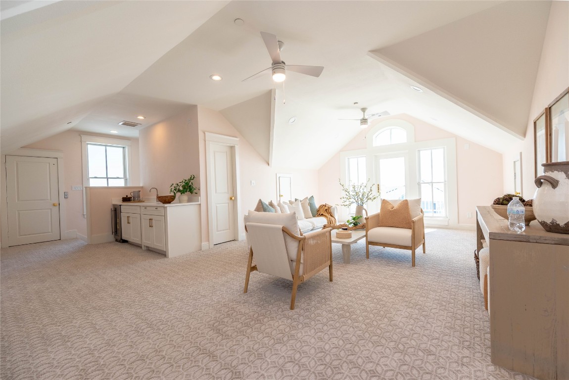 11610 Beachside Galveston, TX 77554 - Photo 41 of 50 a living room with furniture and a large window
