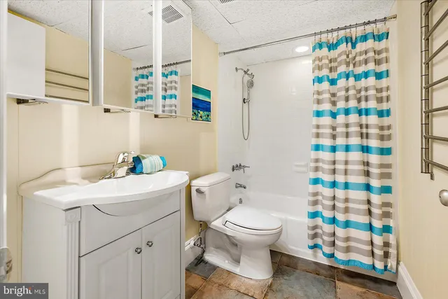 a view of an ocean and beach