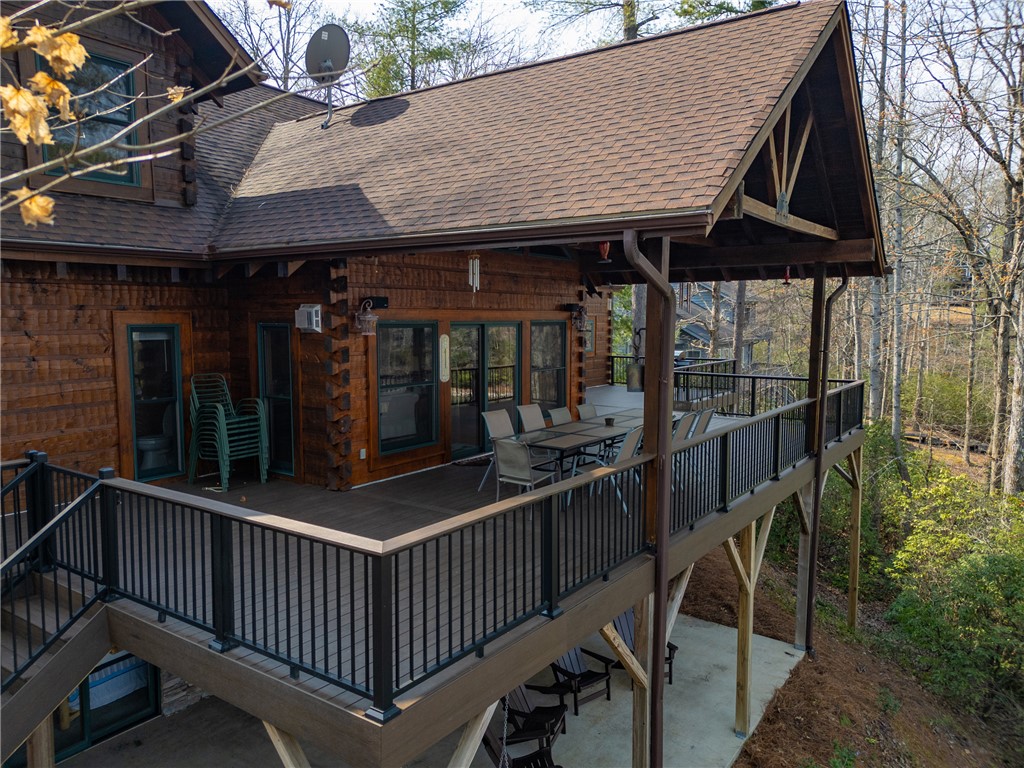 109 Deer Laurel Way Salem, SC 29676 - Photo 47 of 50 This elevated property offers extensive outdoor living with multiple levels of spacious decking.