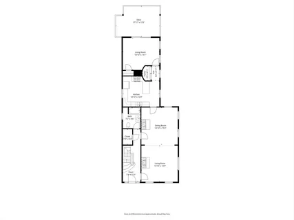 a picture of a floor plan