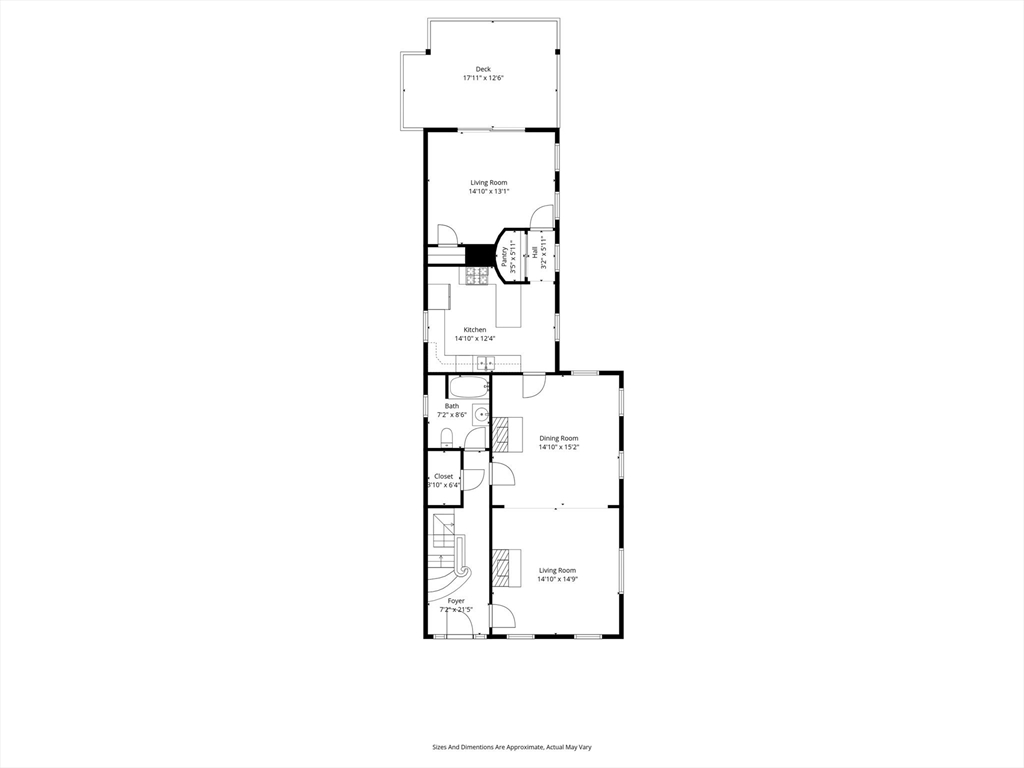 27 St James Street Boston, MA 02119 - Photo 23 of 26 a picture of a floor plan