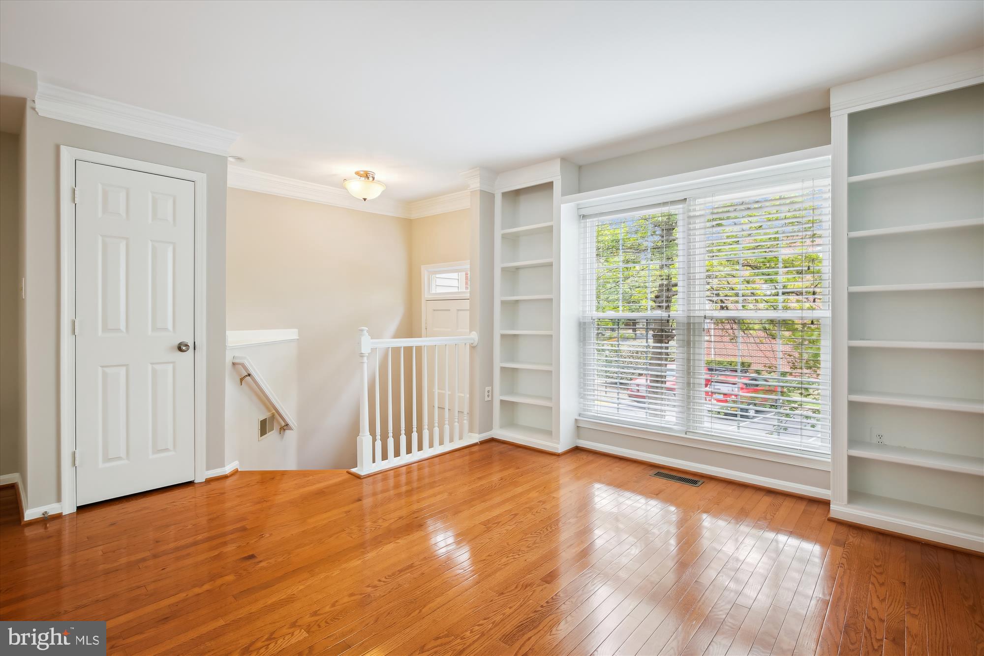 13125 Plotner Farm Road Herndon, VA 20171 - Photo 9 of 49 Living Room w/built-in book cases