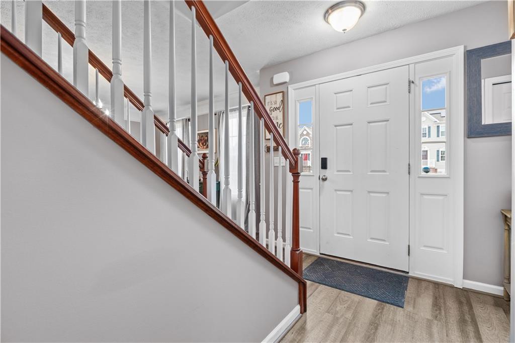 421 Colt Circle Clinton, PA 15026 - Photo 4 of 32 a view of an entryway with wooden floor