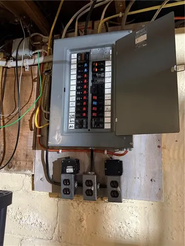 a view of storage and utility room