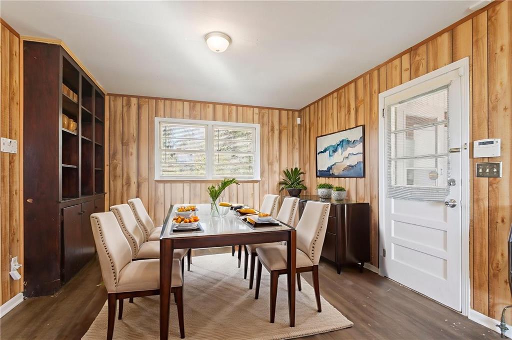 419 East 13th Street Rome, GA 30161 - Photo 9 of 27 a view of a dining room with furniture window and wooden floor