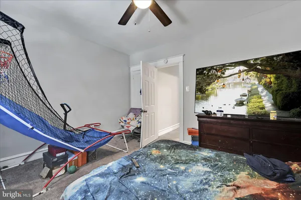 a room with furniture and window