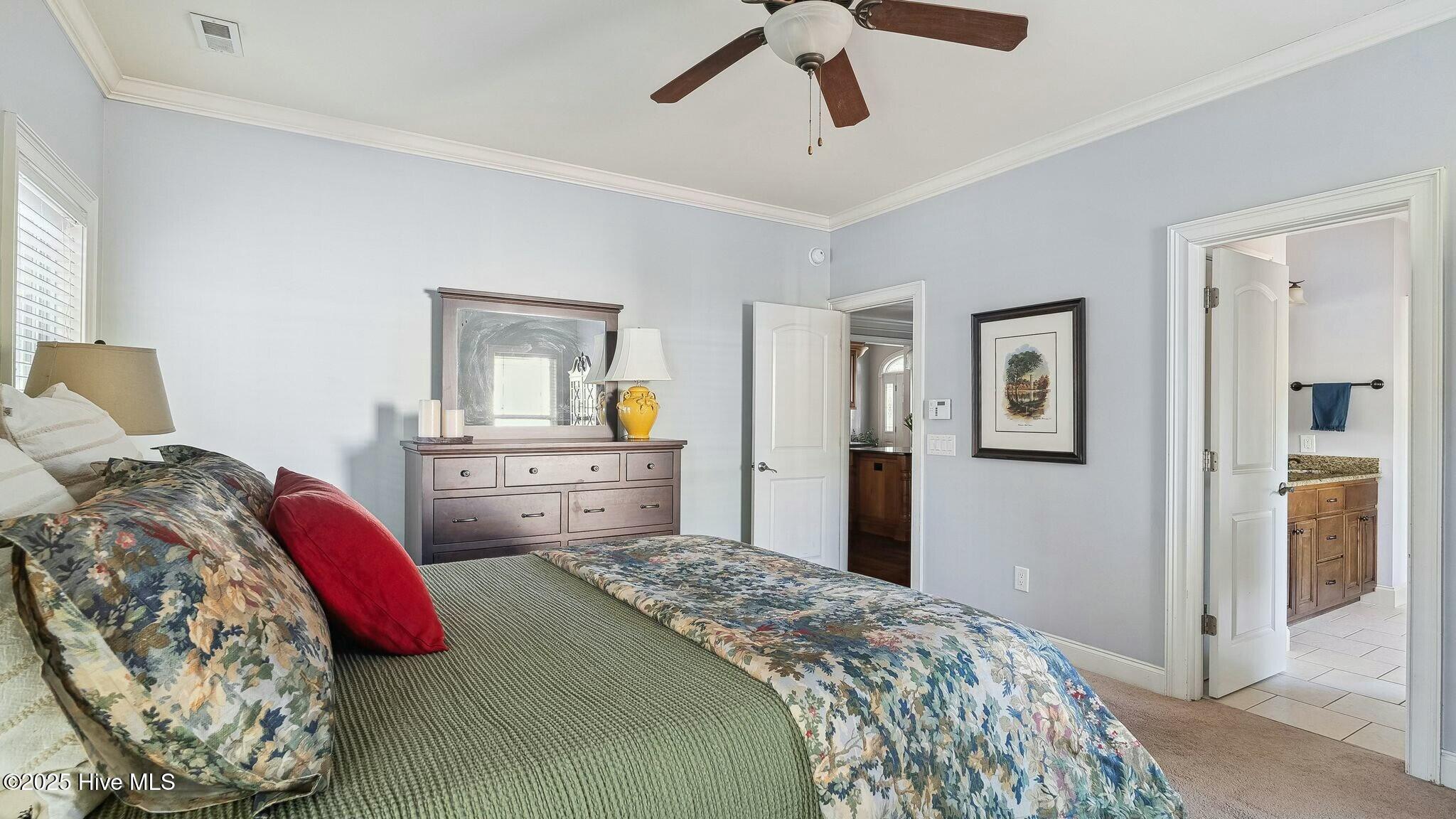 1215 Rays Bridge Road Whispering Pines, NC 28327 - Photo 23 of 54 Primary Bedroom